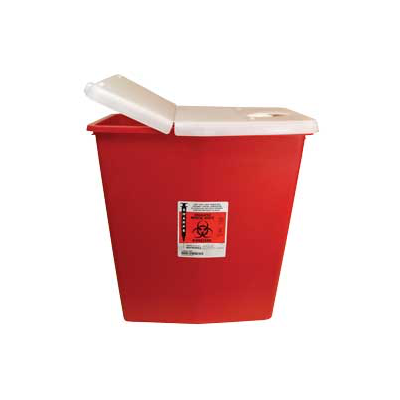 12 Gallon Red Sharps Container
