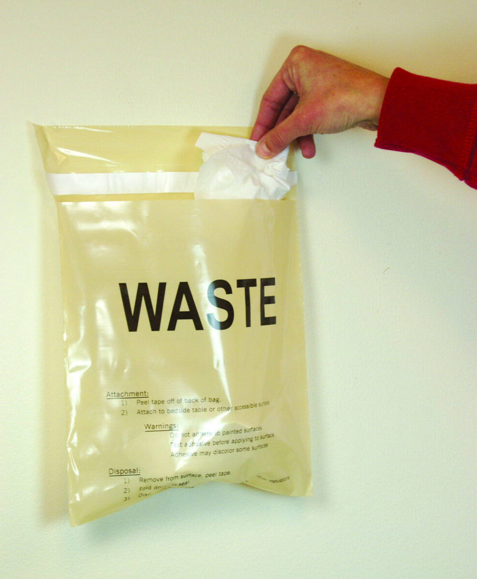 Beige Standard Waste StickOn Bags Lighthouse Distributor Services