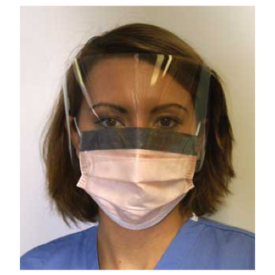 Fluidshield Procedure Face Mask with Visor