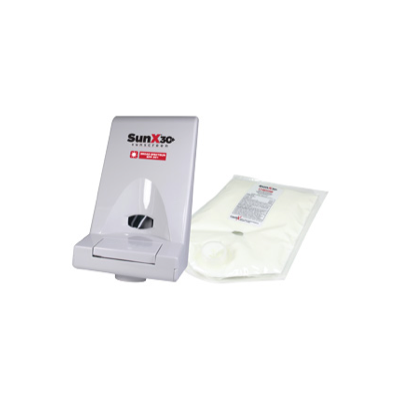 SunX® SPF30+ Sunscreen Pump Wall Dispenser and Refill